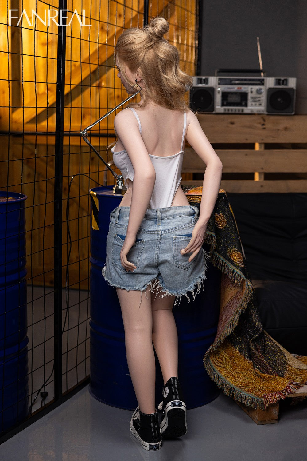 Gina Sex doll (FanReal Doll 155cm f-cup RST silicone)