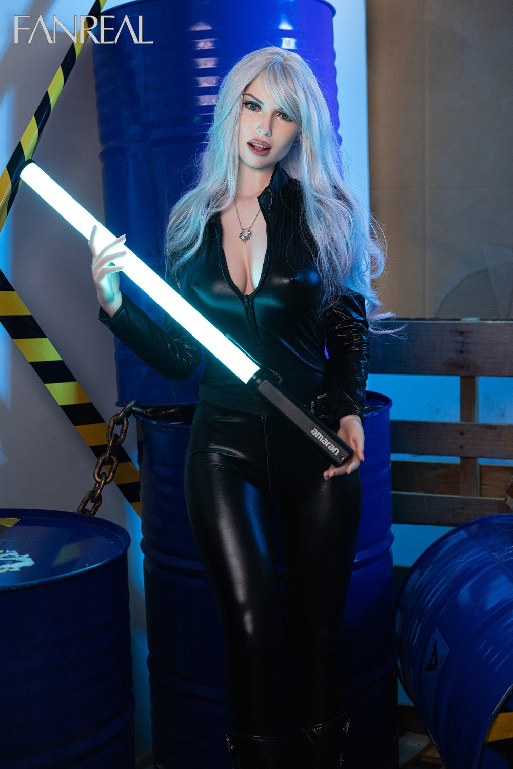 Kelly Sex Doll (FanReal Doll 168cm F pohár silikon)