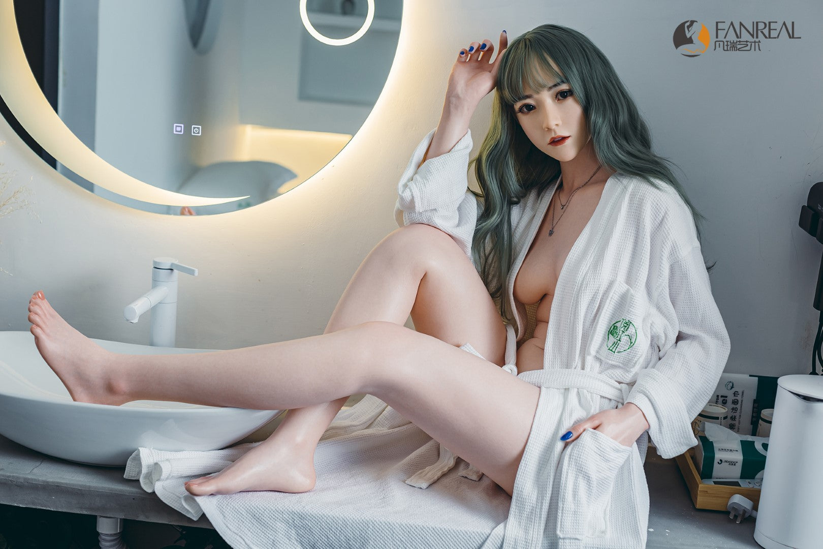 Qian Sex Doll (FanReal Doll 158 cm B-C-Cup Silikon)