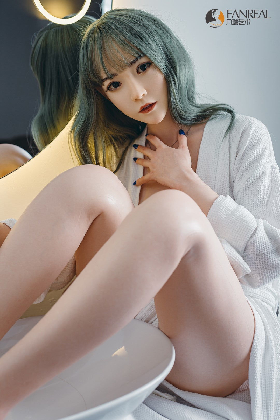 Qian Sex Doll (FanReal Doll 158 cm B hrnek silikon)