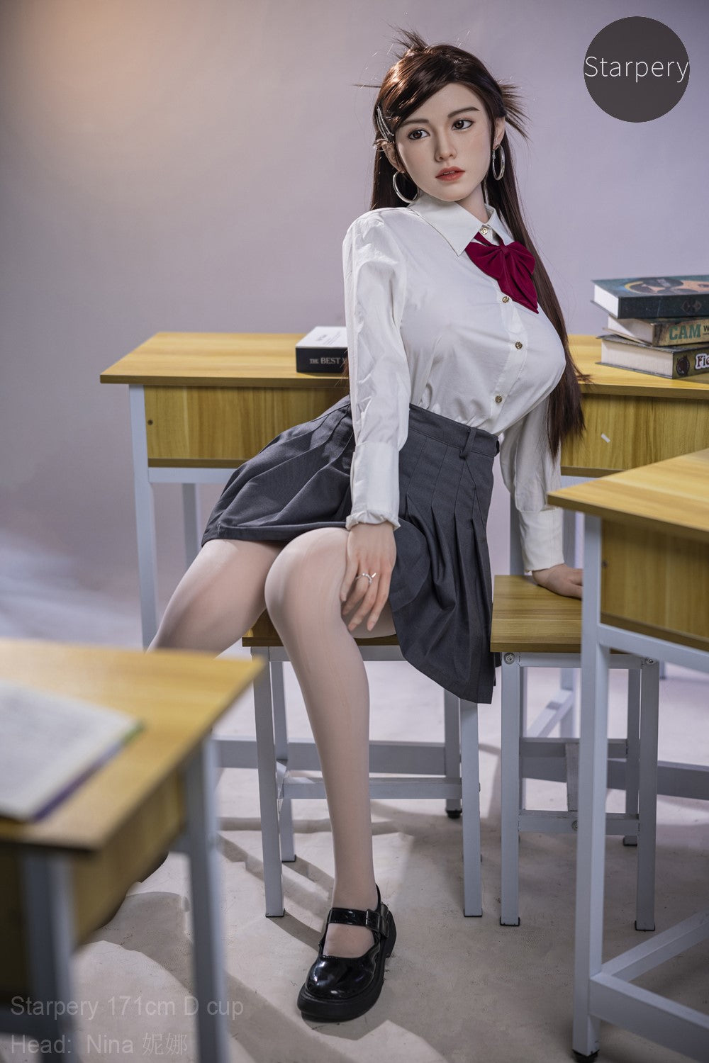 Nina Sex Doll (Starpery 171cm d-kupa TPE+silikon)