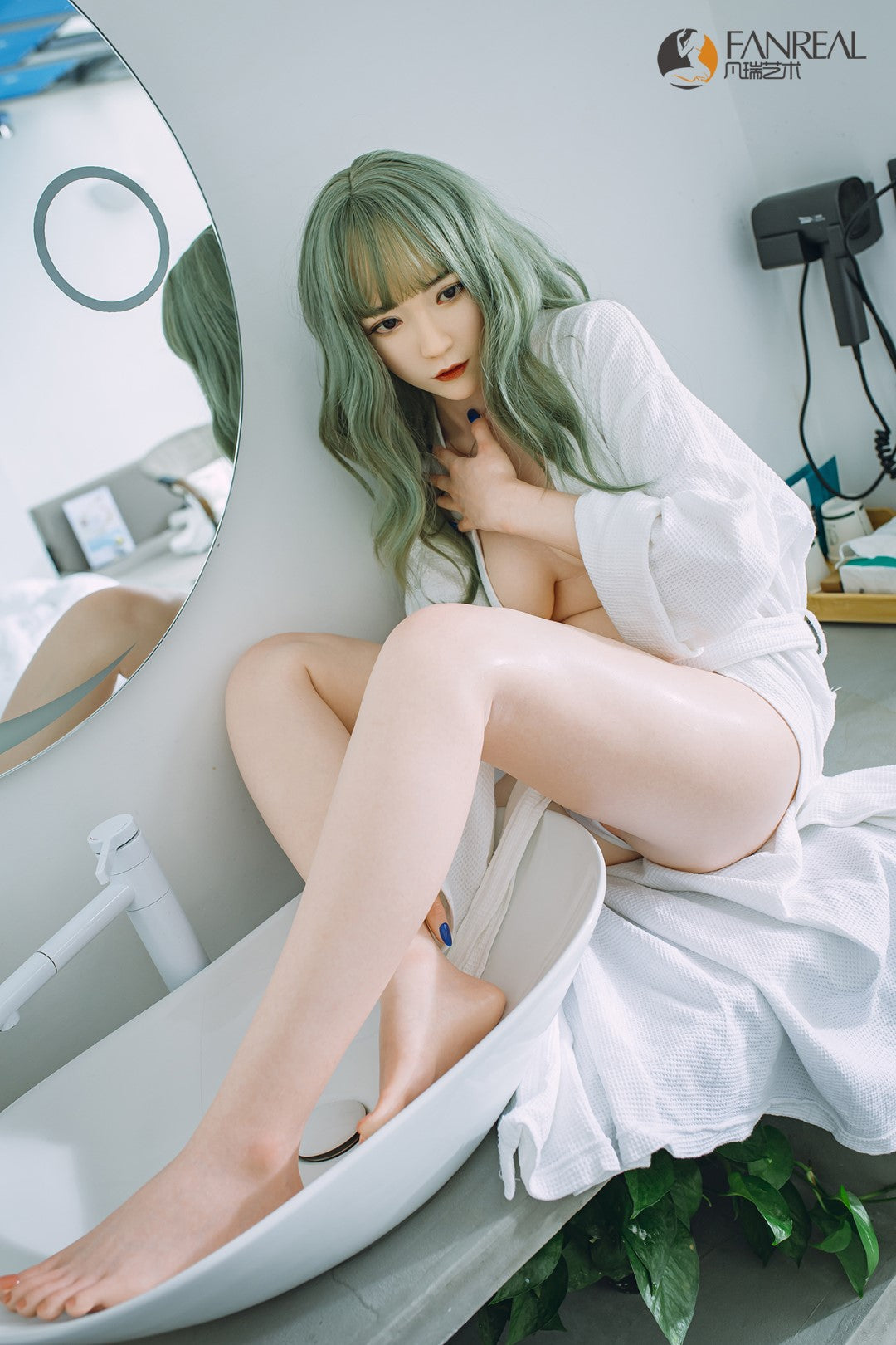 Qian Sex Doll (FanReal Doll 158 cm B hrnek silikon)