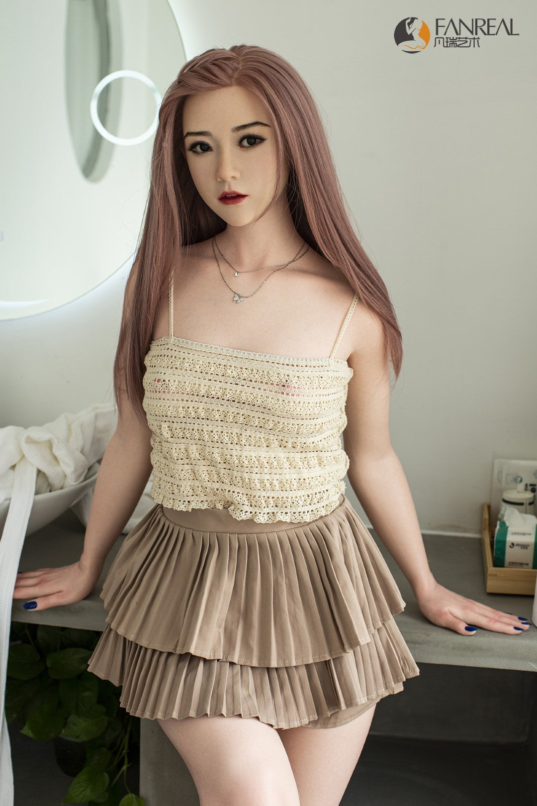 Qian Sex Doll (FanReal Doll 158 cm B hrnek silikon)