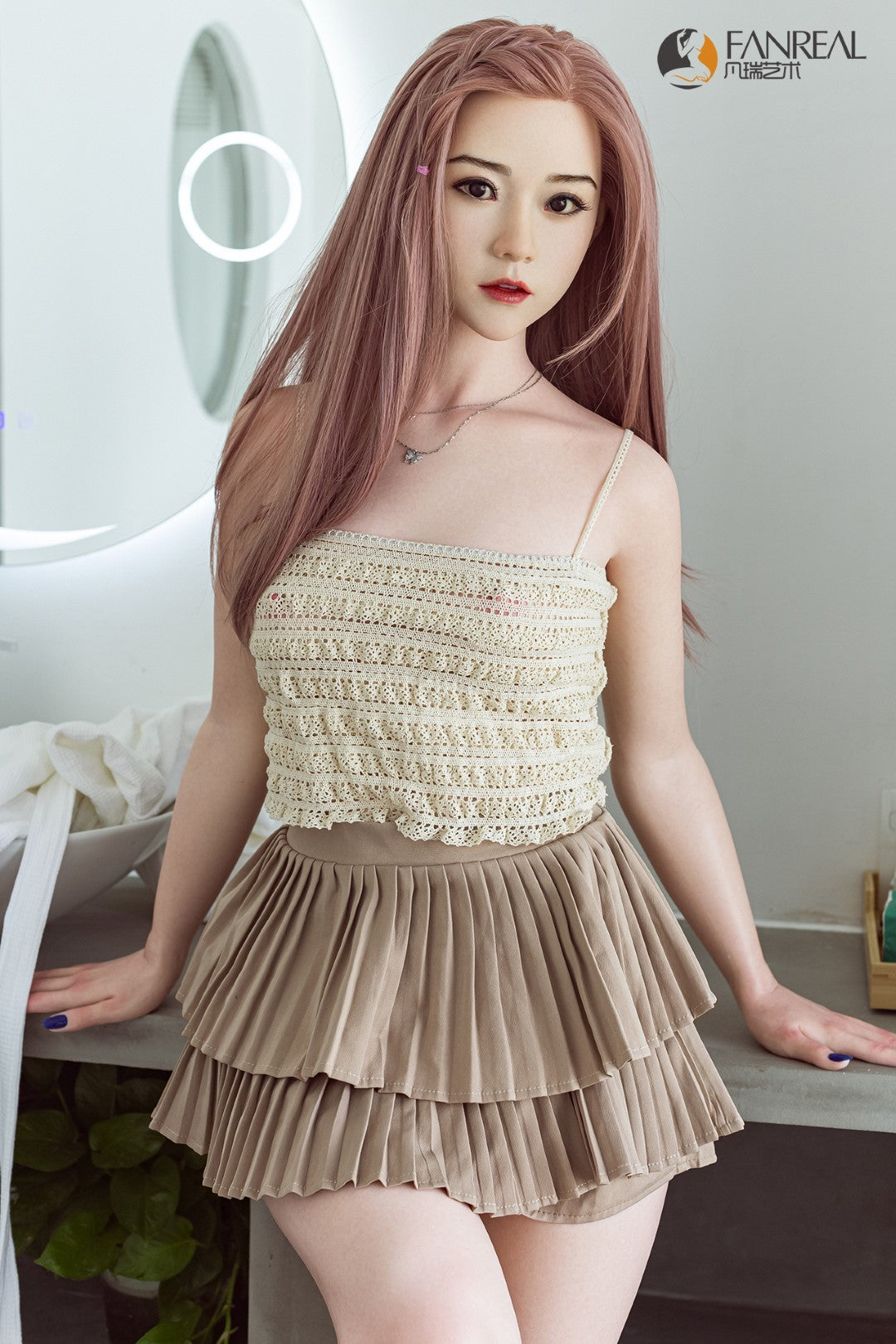 Qian Sex Doll (FanReal Doll 158 cm B hrnek silikon)