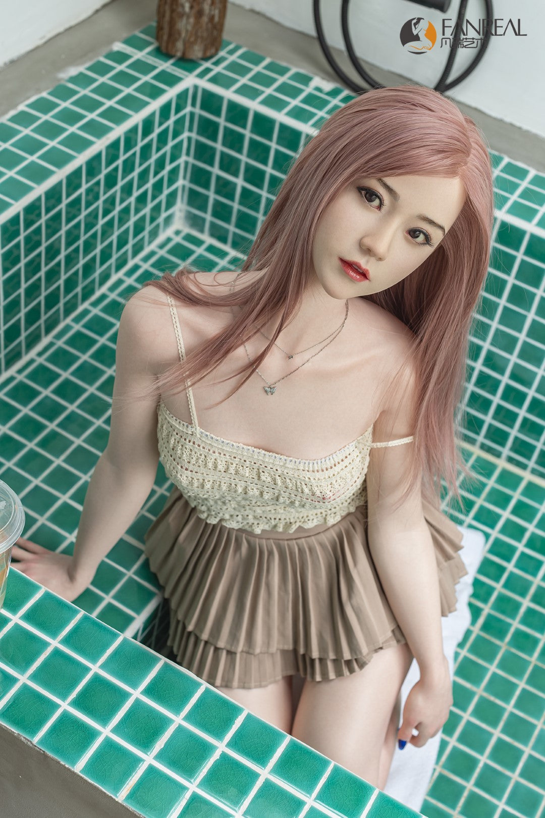 Qian Sex Doll (FanReal Doll 158 cm B hrnek silikon)