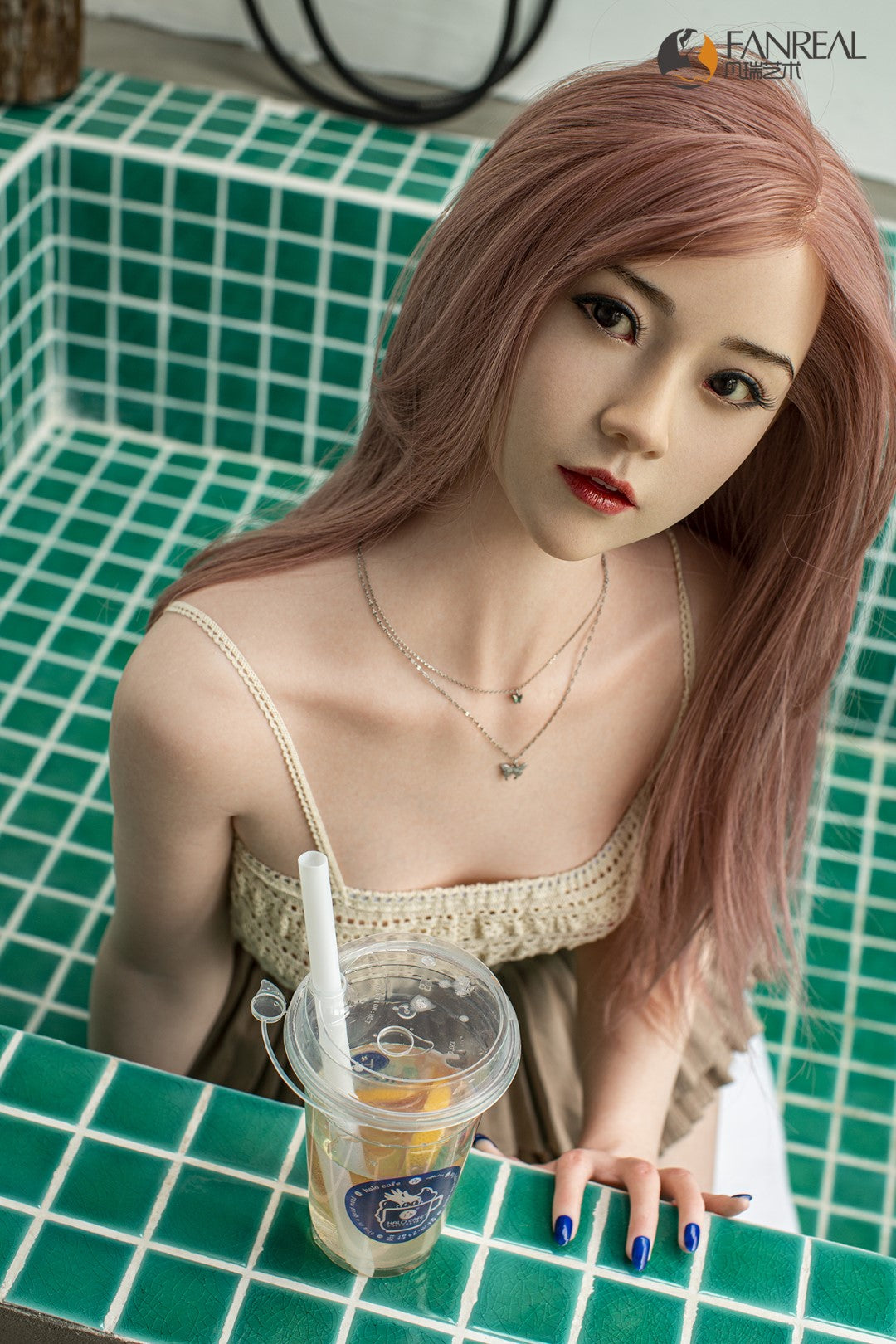 Qian Sex Doll (FanReal Doll 158 cm B hrnek silikon)