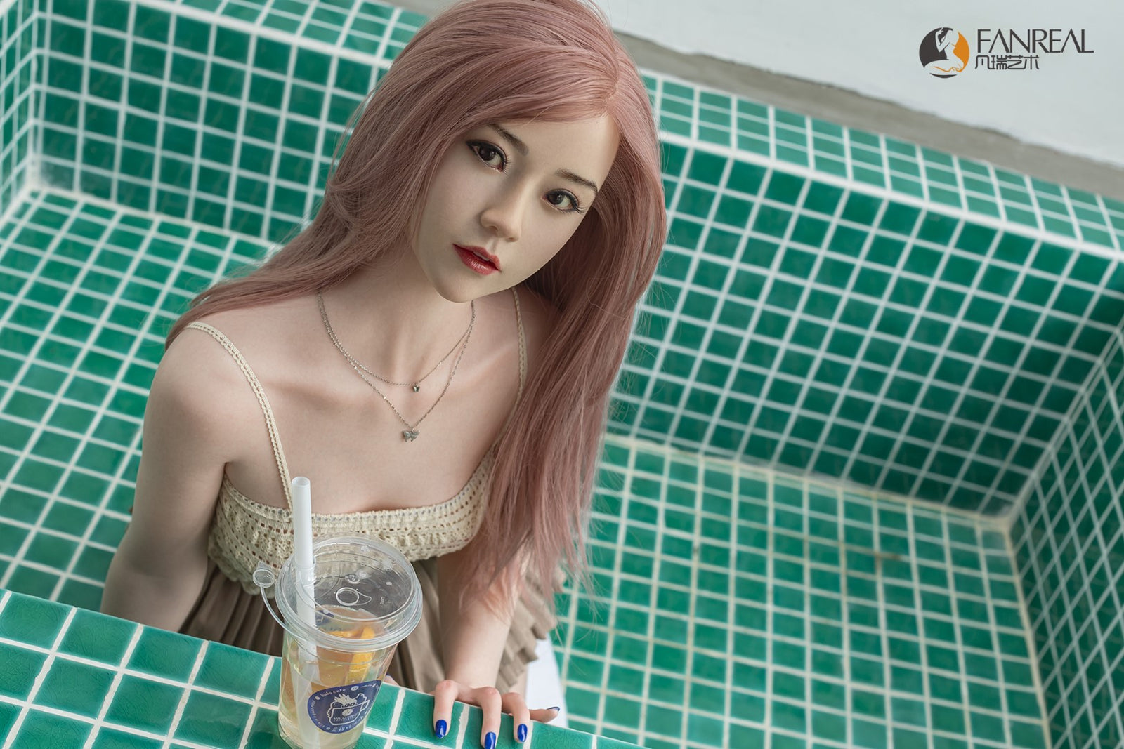 Qian Sex Doll (FanReal Doll 158 cm B hrnek silikon)