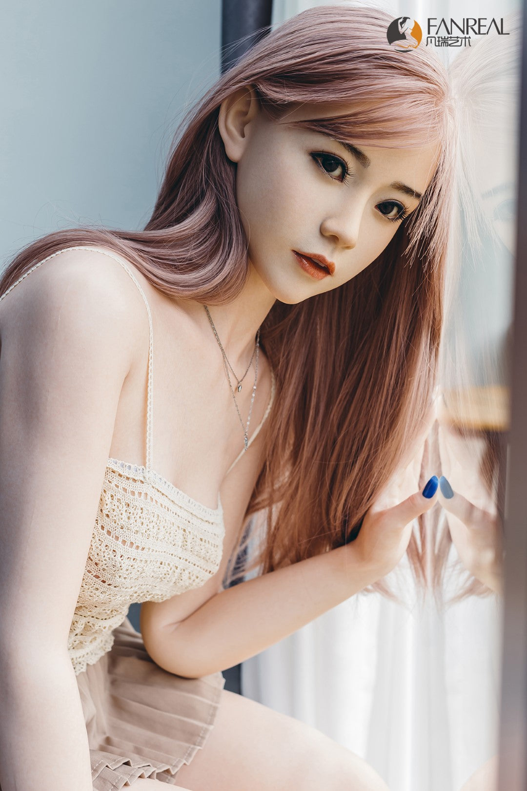 Qian Sex Doll (FanReal Doll 158 cm B hrnek silikon)