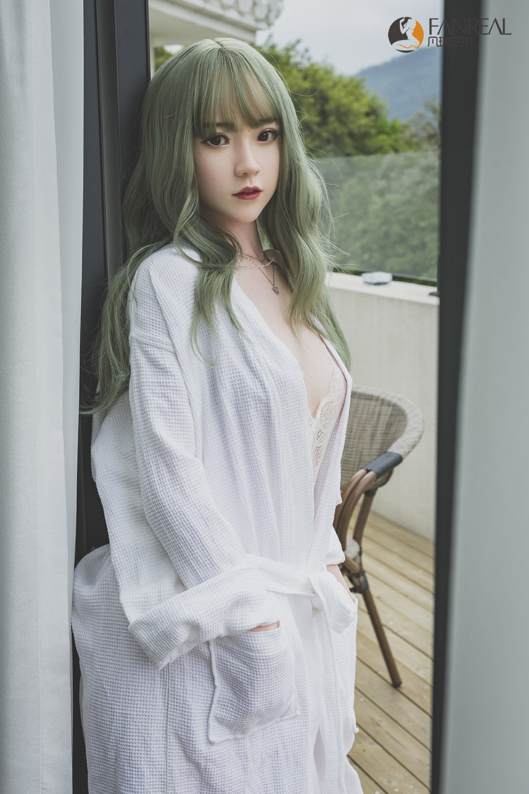 Qian Sex Doll (FanReal Doll 158 cm B hrnek silikon)