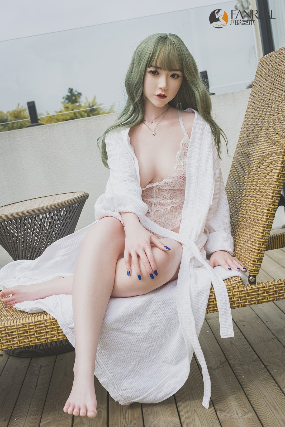 Qian Sex Doll (FanReal Doll 158 cm B hrnek silikon)