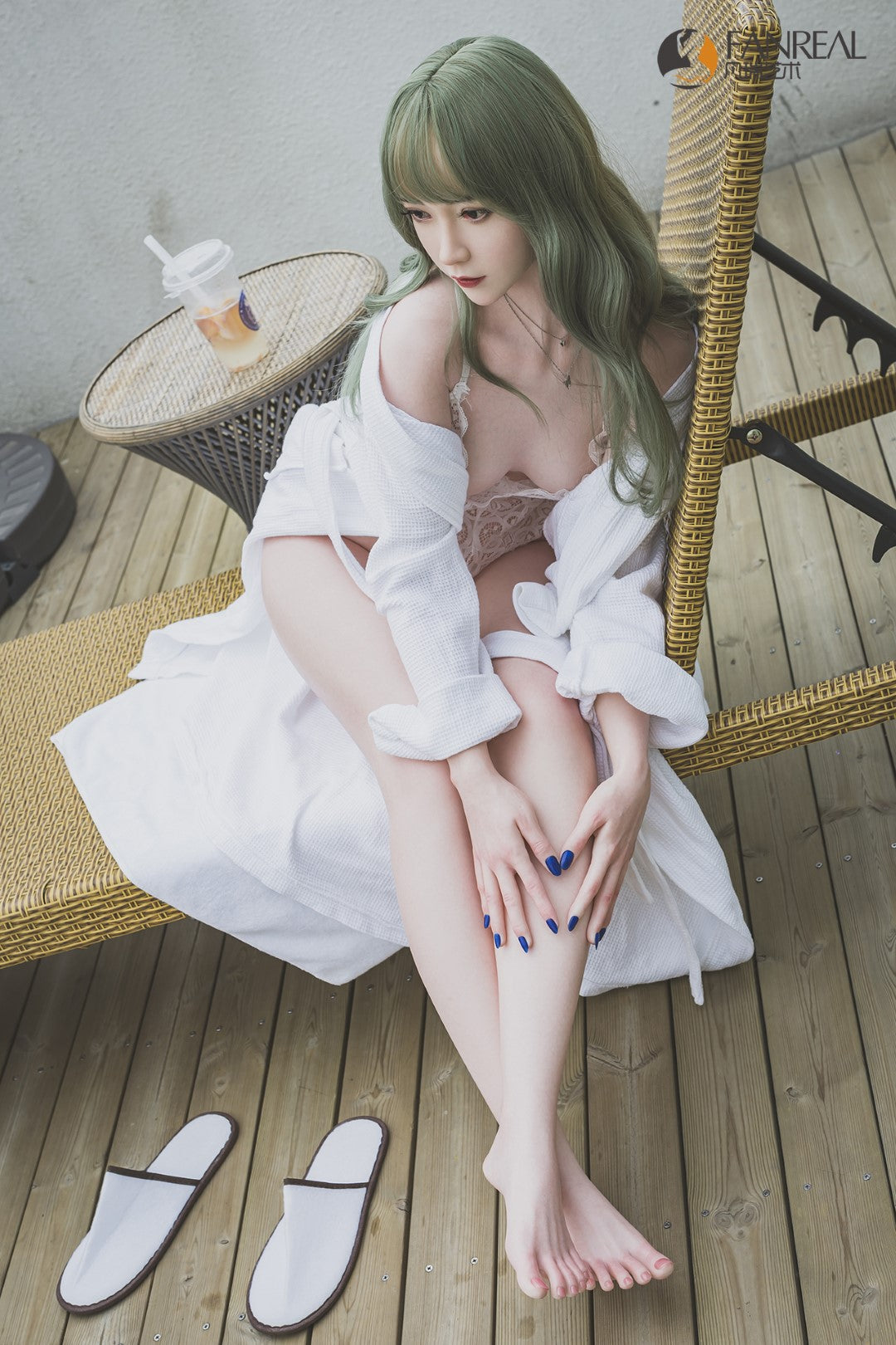 Qian Sex Doll (FanReal Doll 158 cm B hrnek silikon)