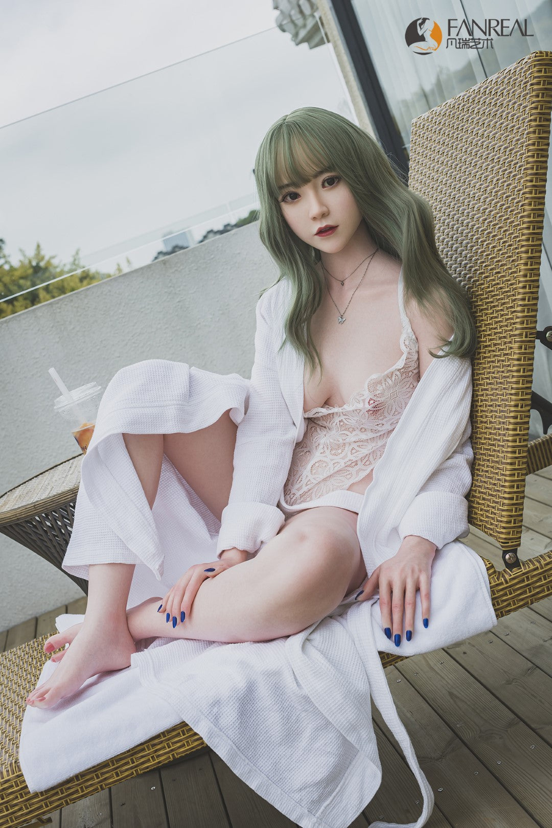 Qian Sex Doll (FanReal Doll 158 cm B hrnek silikon)