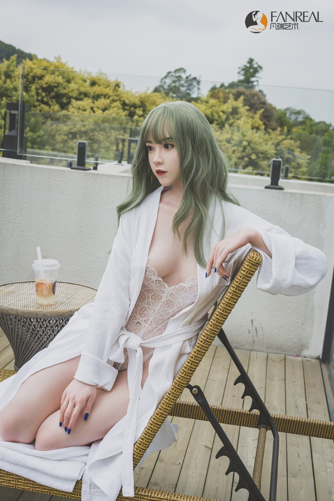 Qian Sex Doll (FanReal Doll 158 cm B hrnek silikon)