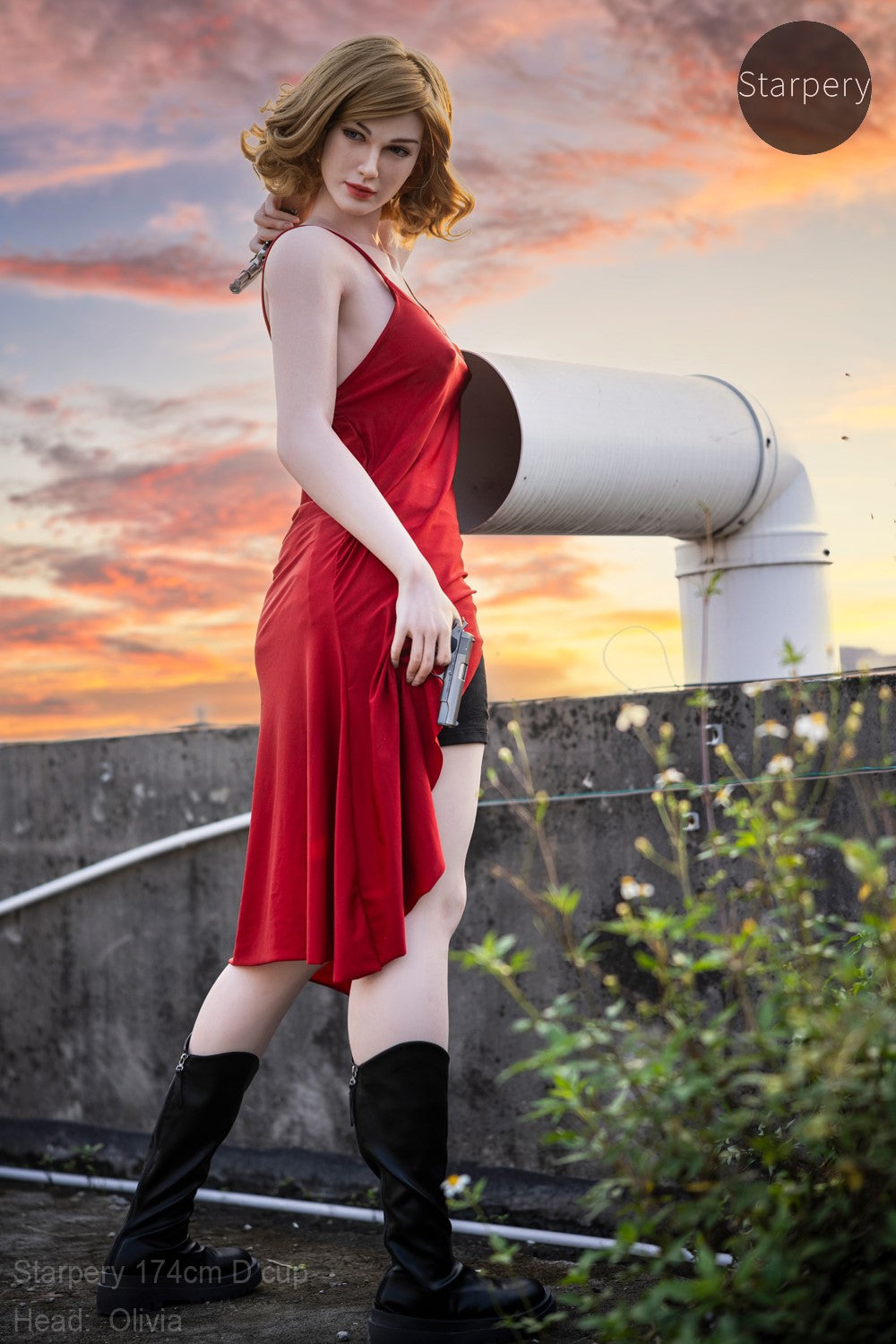 Olivia Sex doll (Starpery 174cm D-cup TPE+silicone)