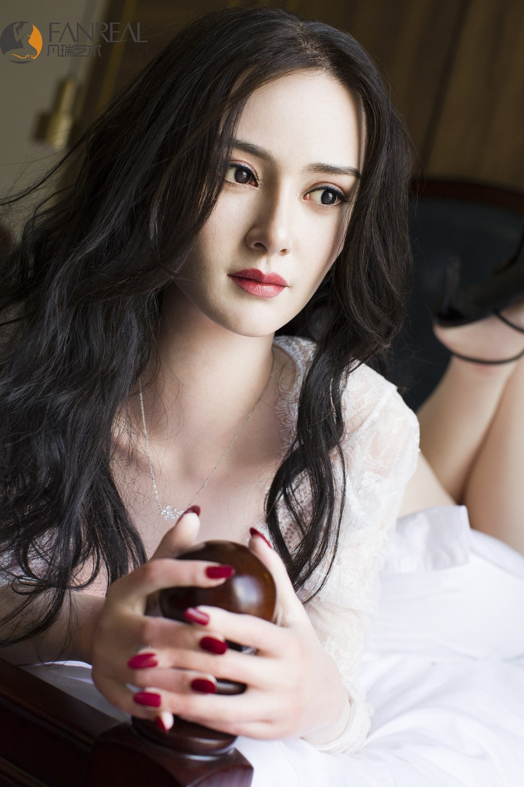 Ling Sex Doll (FanReal Doll 172 cm silikonový E-pohár)