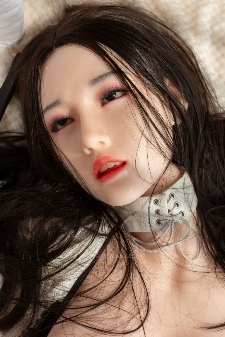 Plešatá sexuální panenka (YJL Doll 163cm F-Cup #802 silikon)