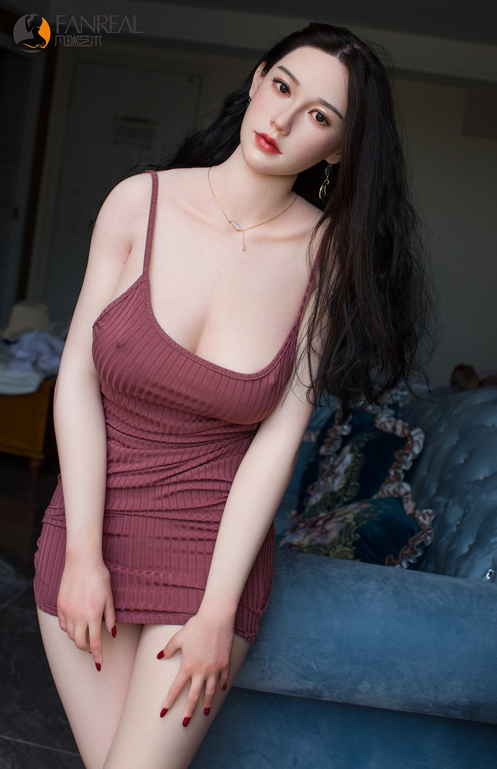 Vivi Sex Doll (FanReal Doll 172cm silikon E-Cup Silicone)