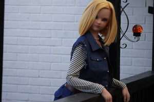Lazuli Android 18 Sex Doll (Irokebijin 147cm silikon F-Cup)