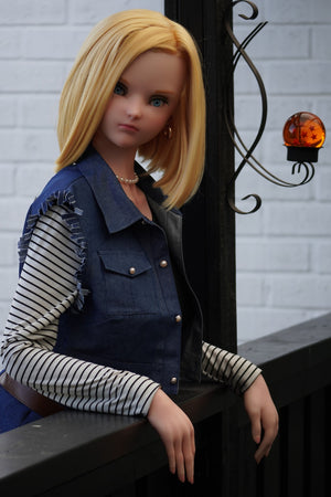 Lazuli Android 18 Sex Doll (Irokebijin 147cm silikon F-Cup)