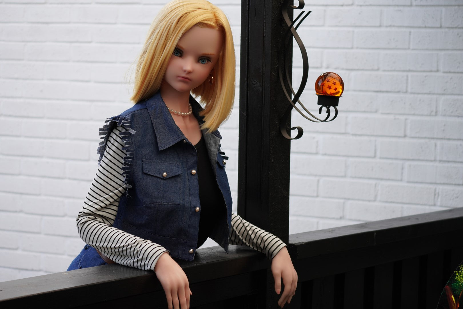 Lazuli Android 18 Sex Doll (Irokebijin 147cm silikon F-Cup)