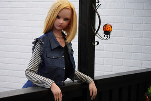 Lazuli Android 18 Sex Doll (Irokebijin 147cm silikon F-Cup)