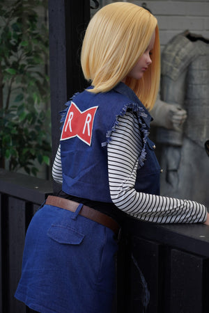 Lazuli Android 18 Sex Doll (Irokebijin 147cm silikon F-Cup)