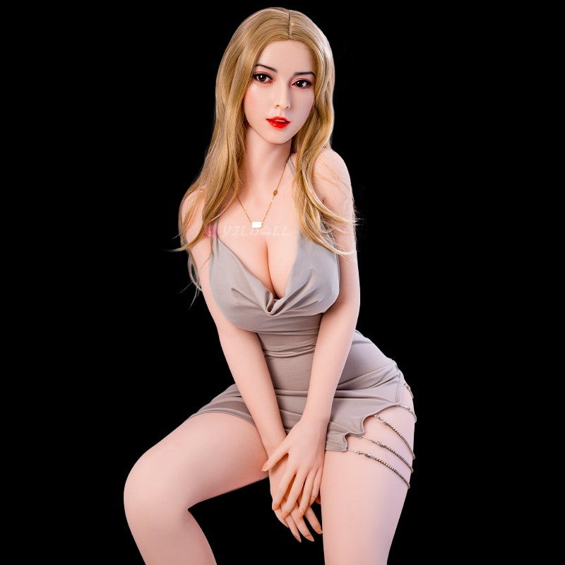 Růžová sexuální panenka (YJL Doll 163cm F-Cup #845 silikon)