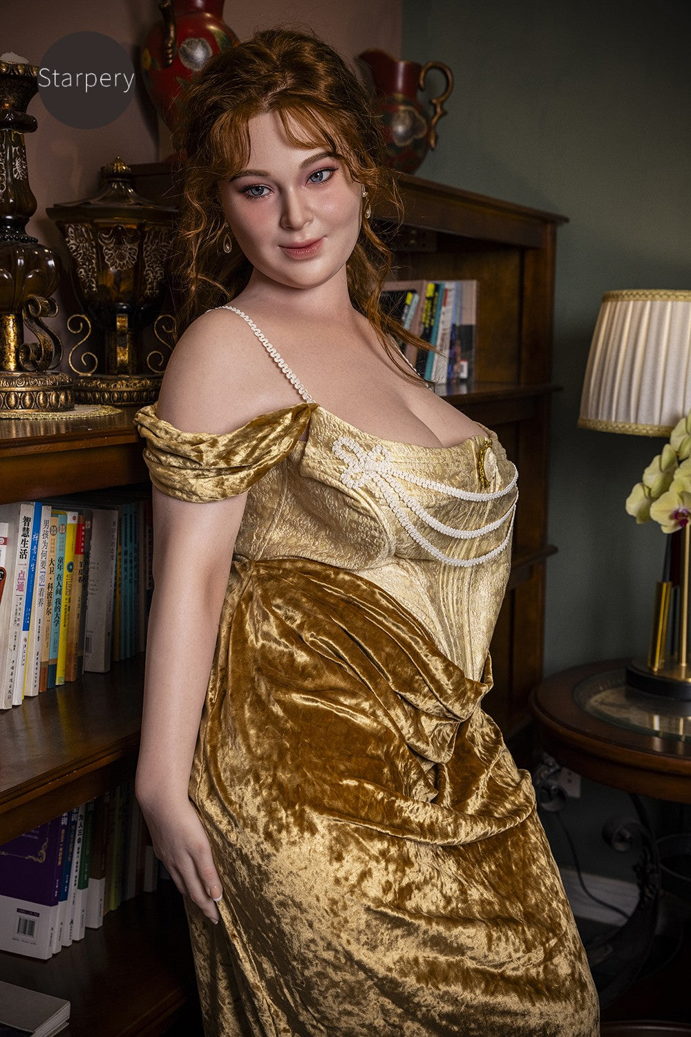 Doll Ivory Sex Doll (Starpery 161cm H-kupa TPE+silikon)