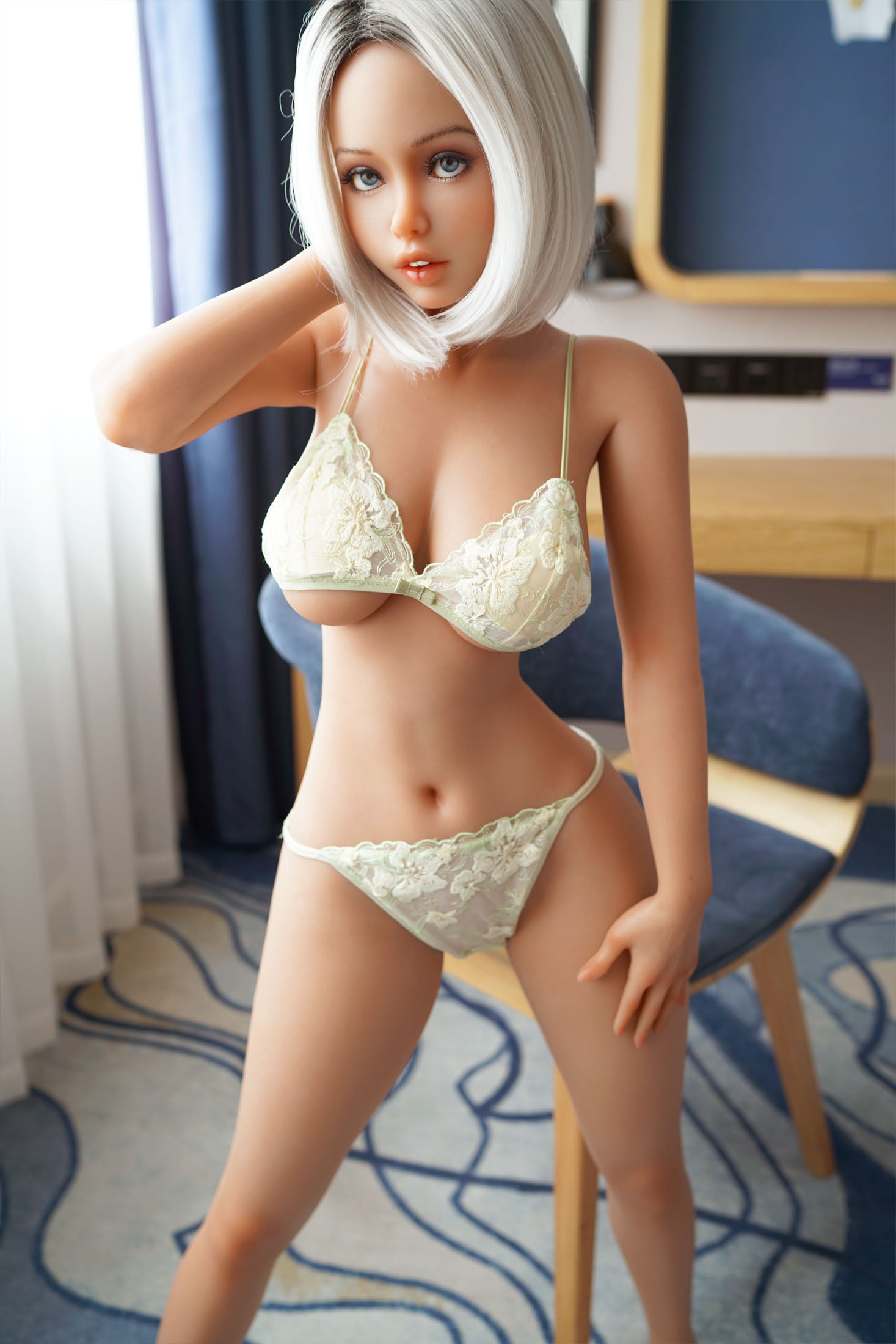 Ariel Sex Doll (Piper Doll 140 cm silikon G-Cup)