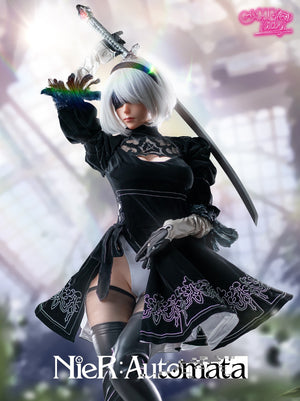 Yorha 2b Sex doll (Game Lady 171cm Ecup No.18 silicone)