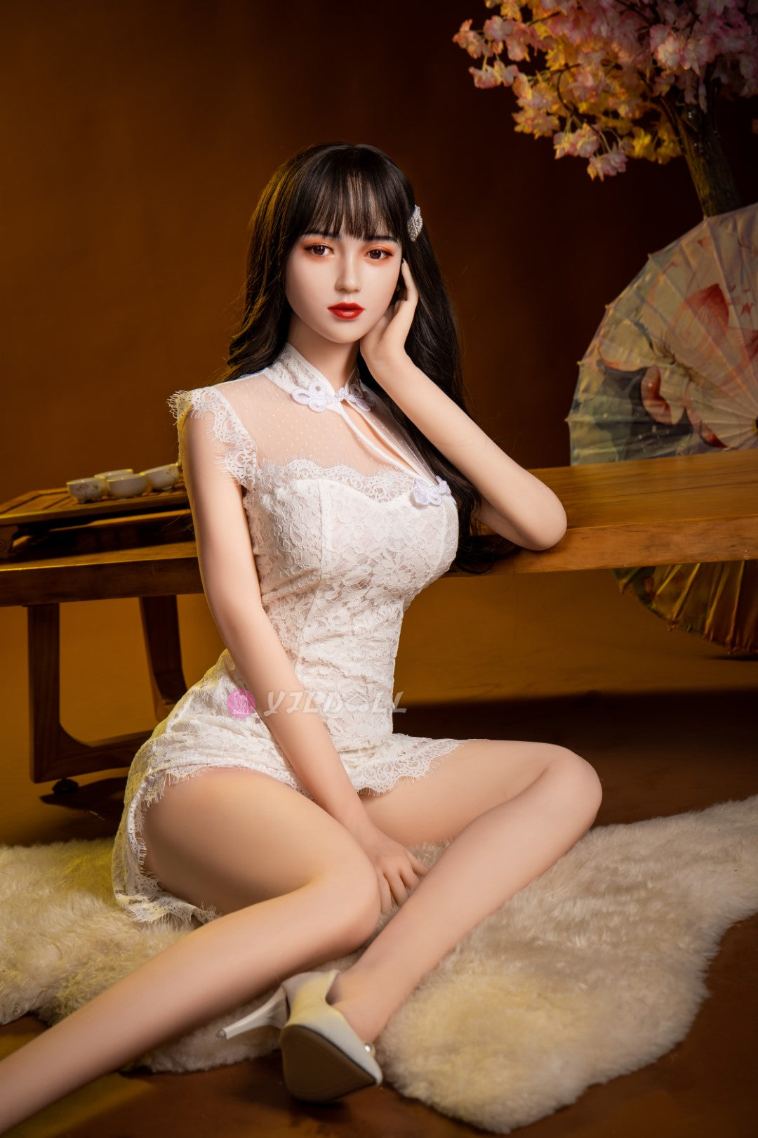 Sexuální panenka Li-Hua (YJL Doll 166cm B-Cup #826 TPE+silikon)