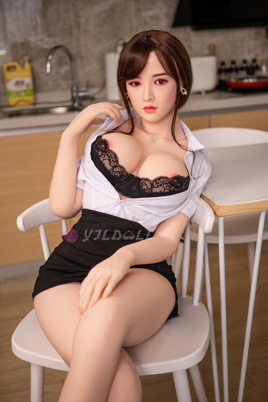 Sexuální panenka Bijou (YJL Doll 163cm F-Cup #806 TPE + silikon)
