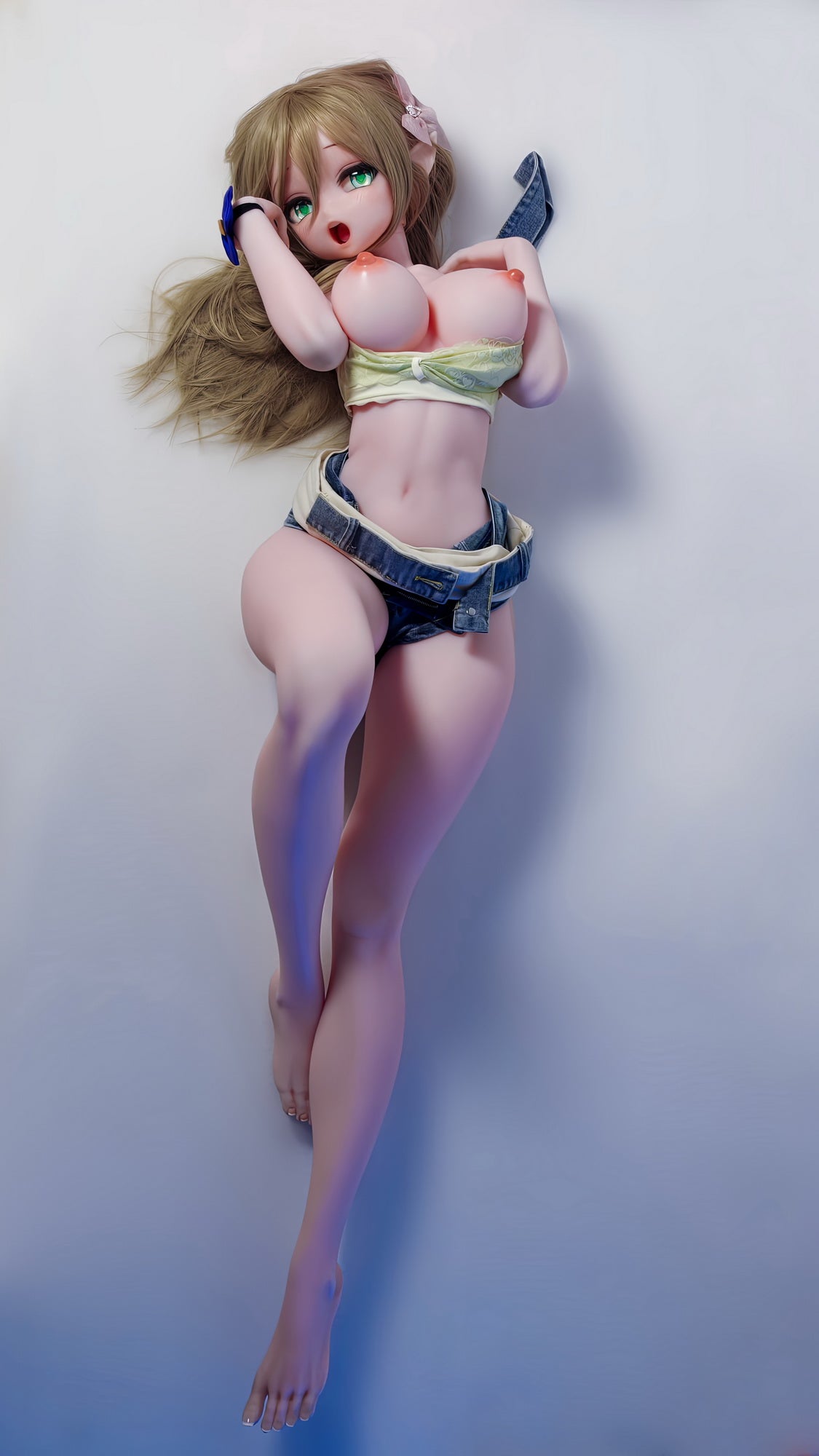 Sexuální panenka Asaka Moeri (Elsa Babe 144 cm #RAD043 silikon)