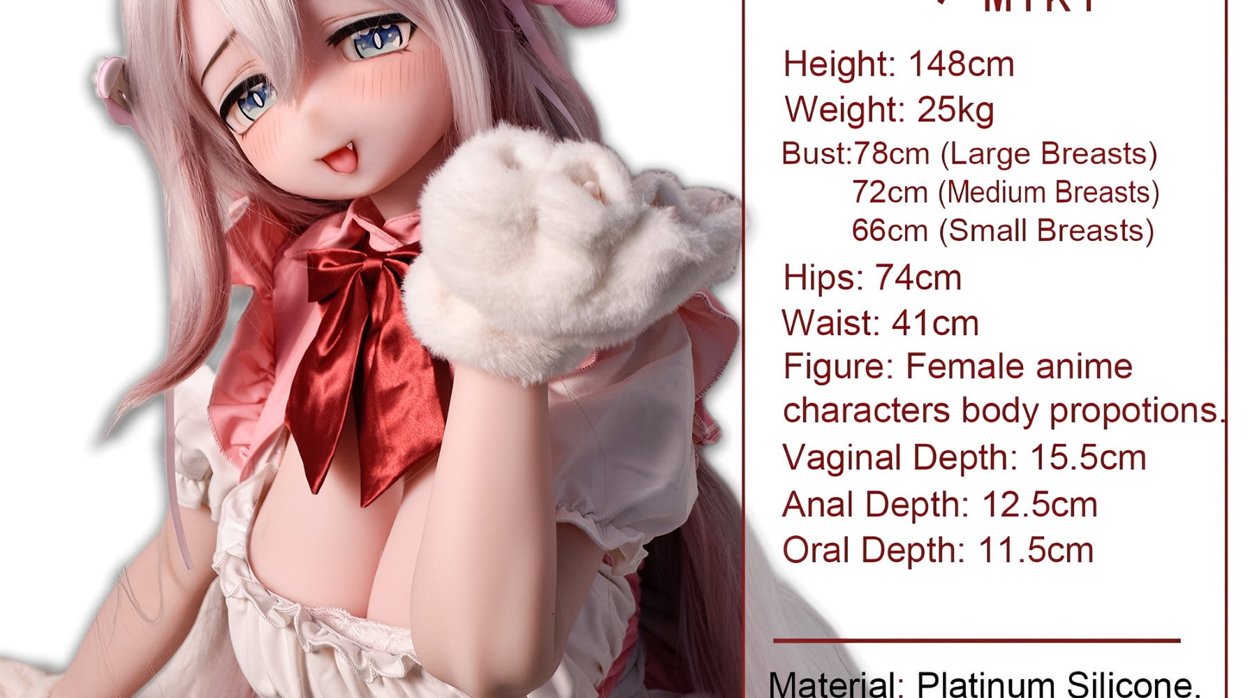 Utagawa Miki Sex doll (Elsa Babe 148cm Rad051 silicone)