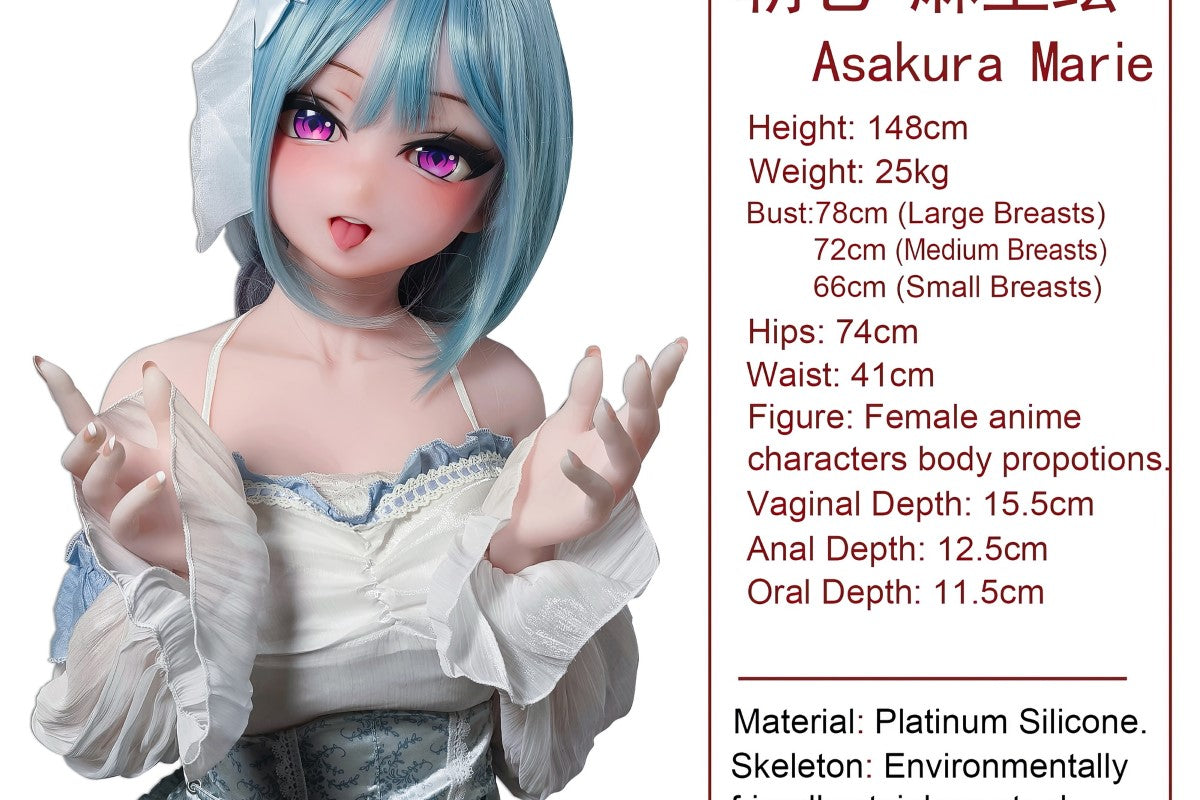Asakura Marie Sex Doll (Elsa Babe 165 cm RAHC018 Silikon)