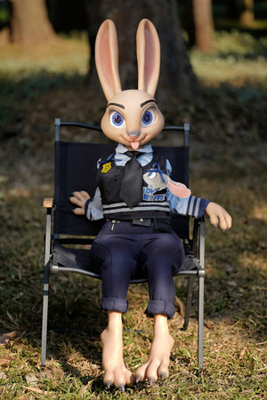 Judy The Rabbit Sex Doll (Dolls Castle 120 cm silikon C-Cup)
