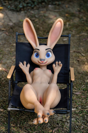 Judy The Rabbit Sex Doll (Dolls Castle 120 cm silikon C-Cup)