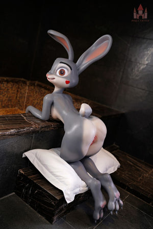 Judy the rabbit Sex doll (Dolls Castle 168cm A-cup silicone)