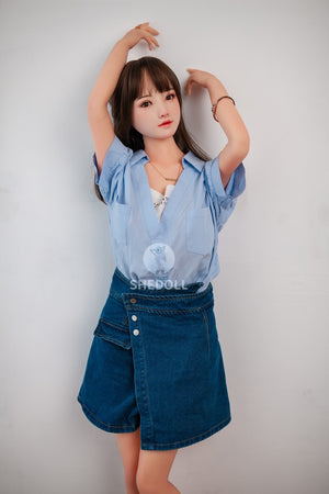 Sunny Sex Doll (SHEDOLL 148cm d-kupa #sh002 tpe+silikon)