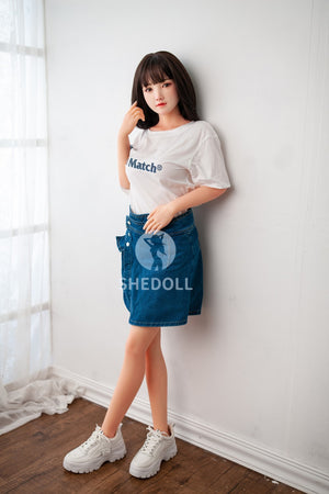 Sunny Sex Doll (SHEDOLL 148cm d-kupa #sh002 tpe+silikon)
