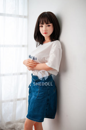 Sunny Sex Doll (SHEDOLL 148cm d-kupa #sh002 tpe+silikon)