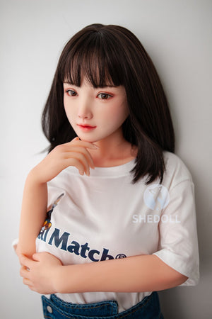 Sunny Sex Doll (SHEDOLL 148cm d-kupa #sh002 tpe+silikon)