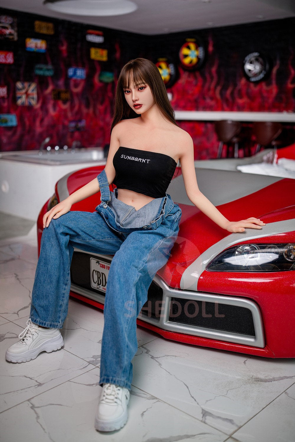 Beryl Sex Doll (SHEDOLL 158cm miska C #SH004 TPE+silikon)