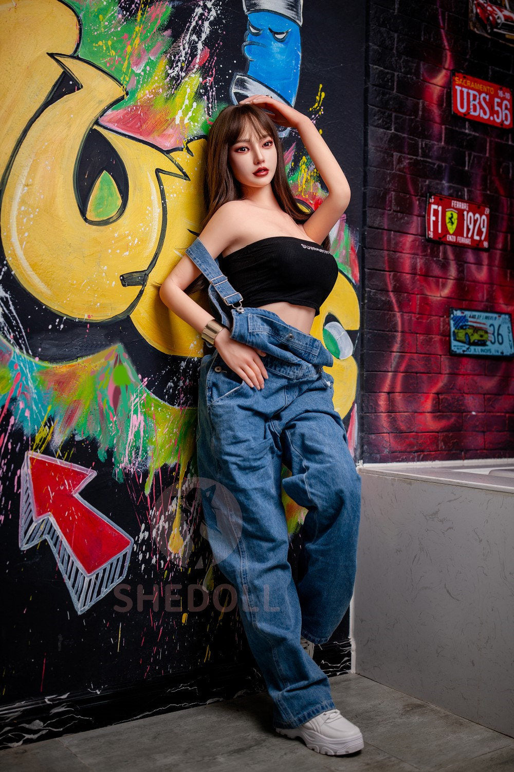 Beryl Sex Doll (SHEDOLL 158cm miska C #SH004 TPE+silikon)