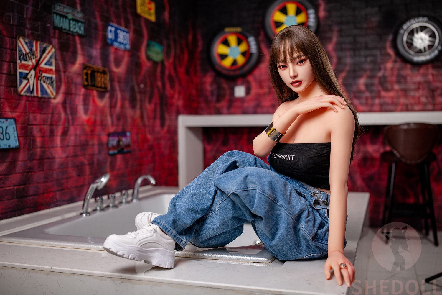 Beryl Sex Doll (SHEDOLL 158cm C-CUP #SH004 TPE+silikon)