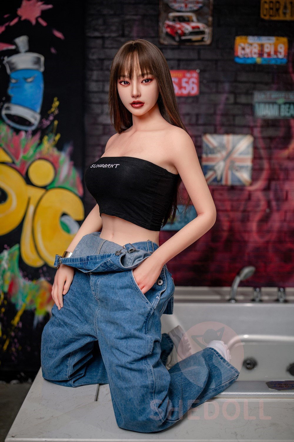 Beryl Sex Doll (SHEDOLL 158cm miska C #SH004 TPE+silikon)