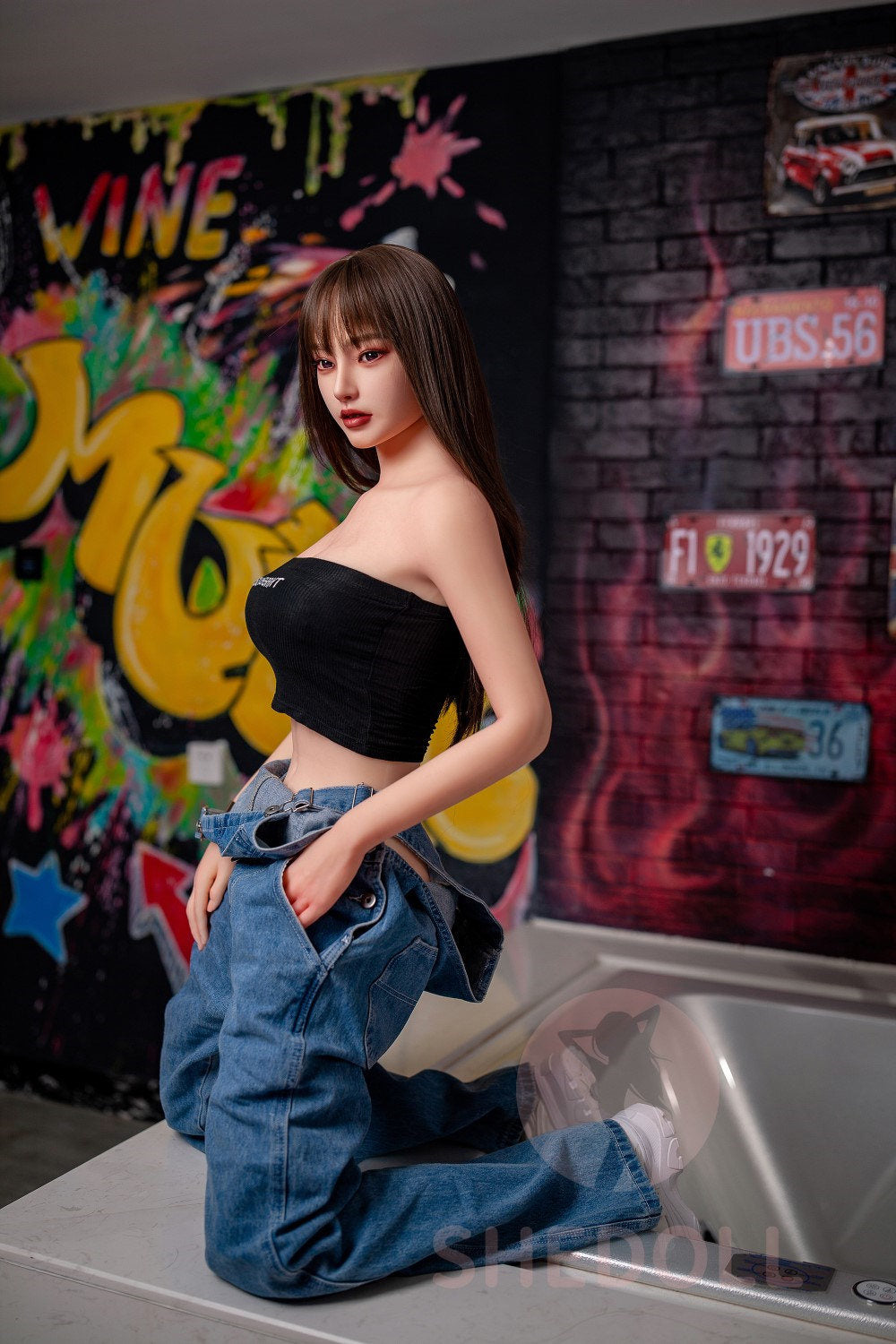 Beryl Sex Doll (SHEDOLL 158cm miska C #SH004 TPE+silikon)