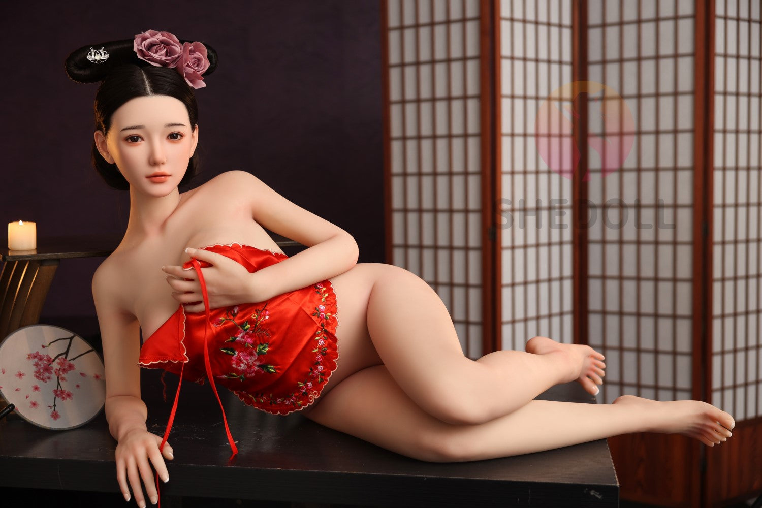 Achu sex doll (SHEDOLL 158cm C-Cup #Sh042 TPE+Silicone)