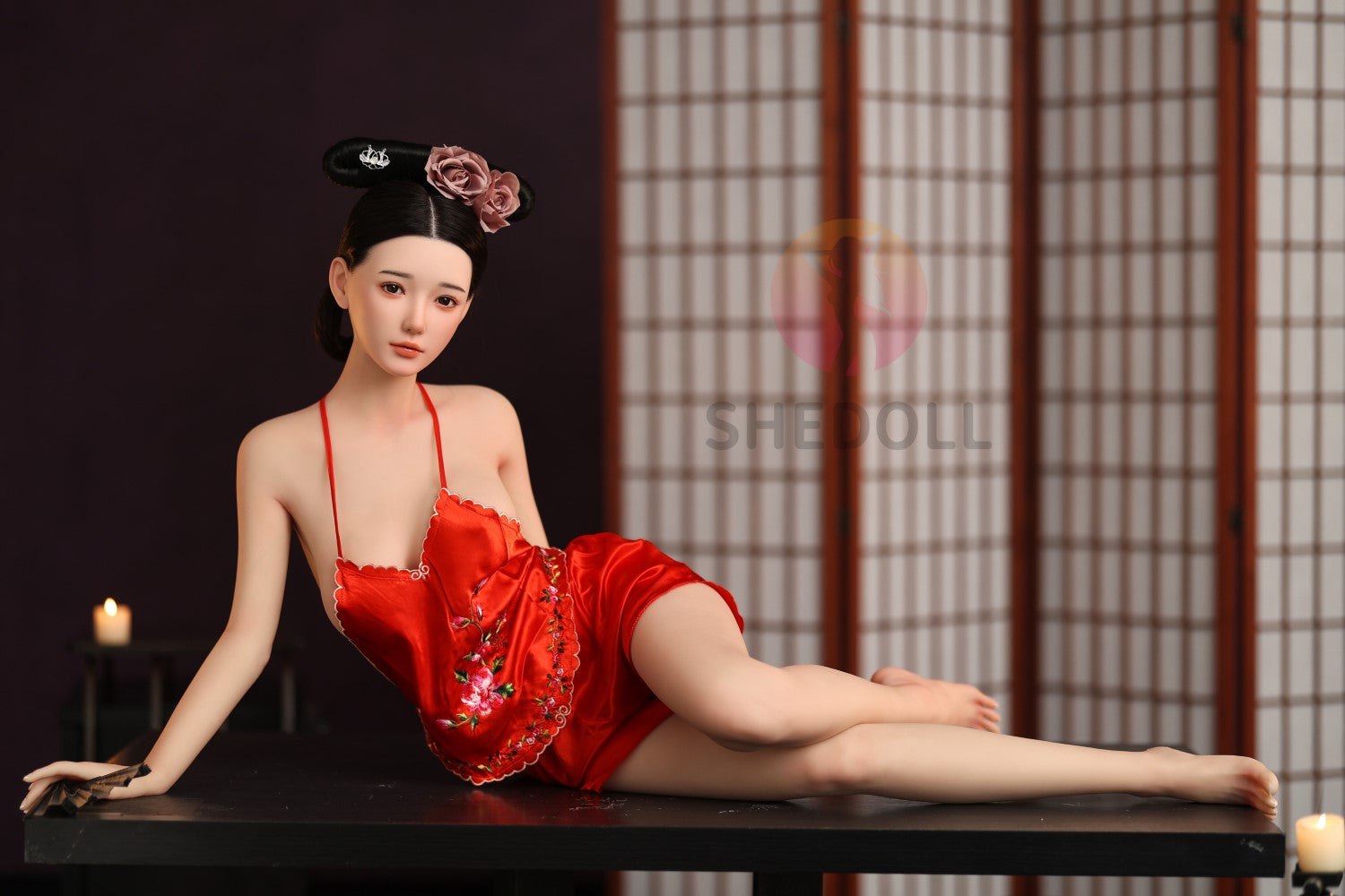 Achu sex doll (SHEDOLL 158cm C-Cup #Sh042 TPE+Silicone)