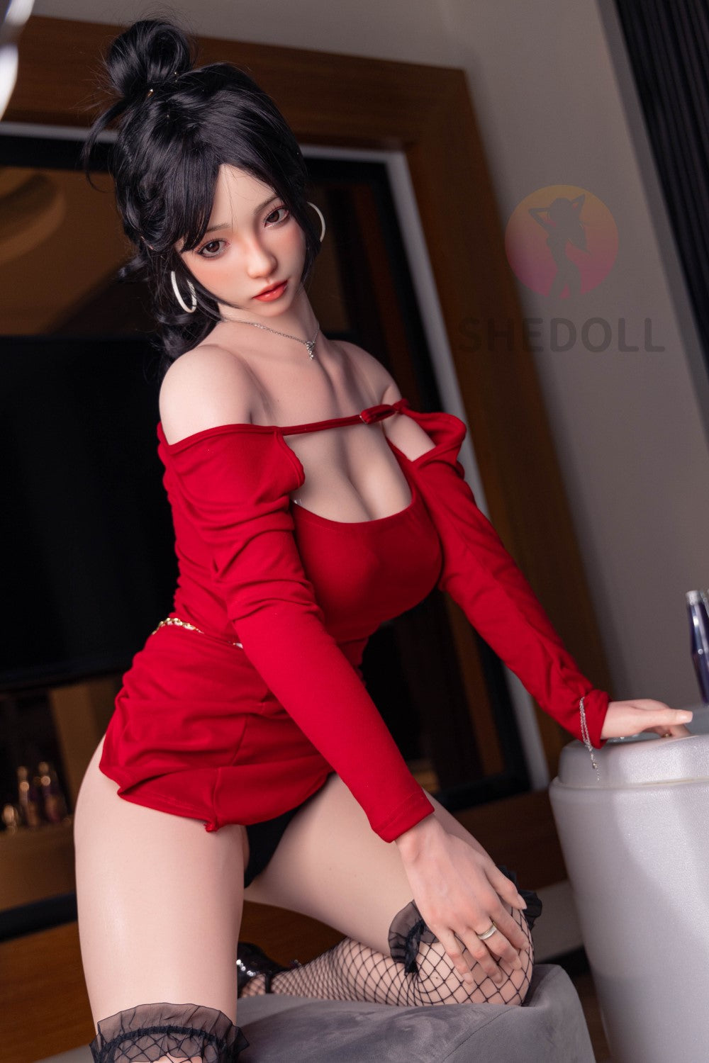 Rose Sex Doll (SHEDOLL 165cm E-Cup #SH051 2.0 silikon)